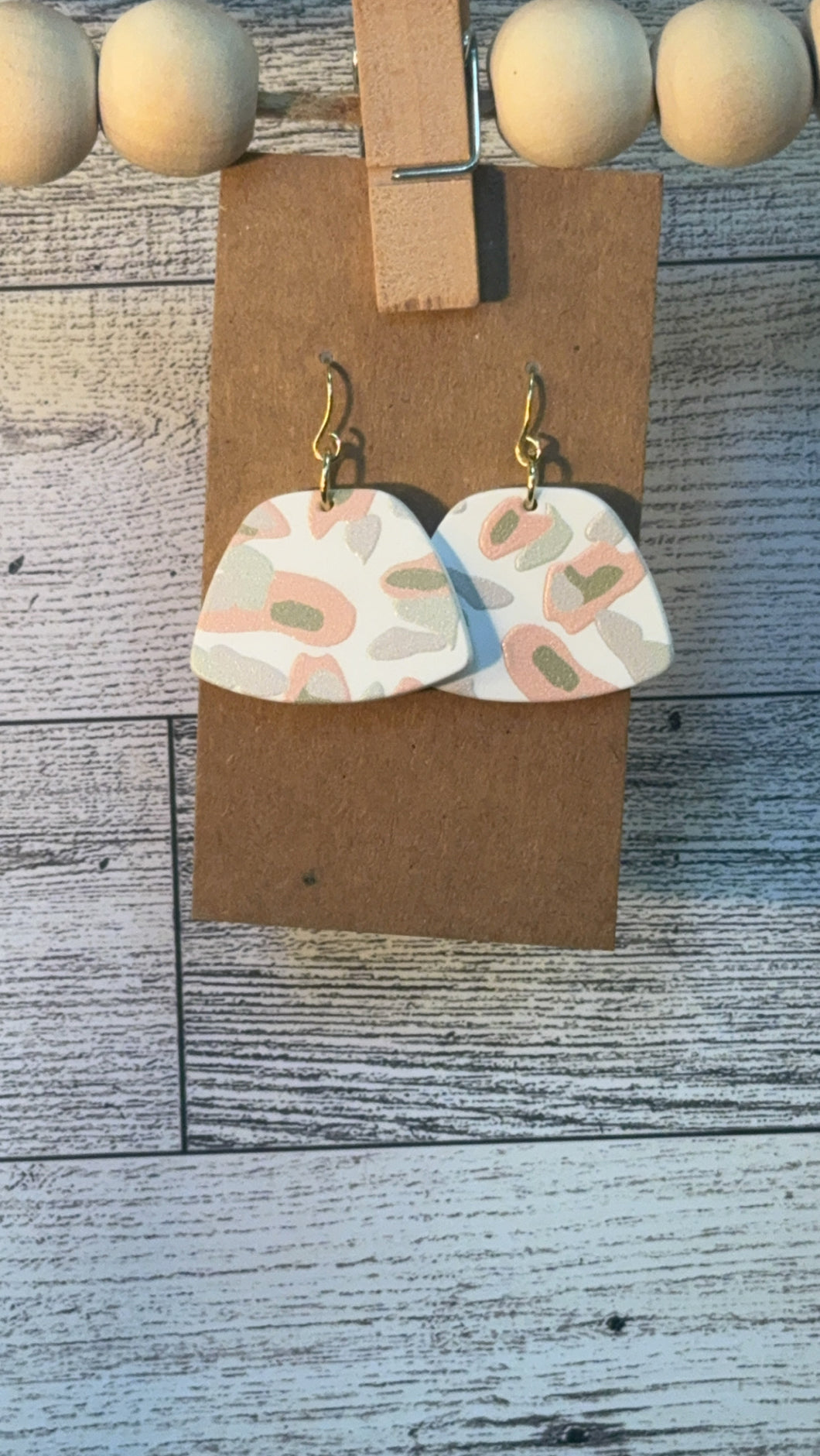 Cheetah Print Earrings