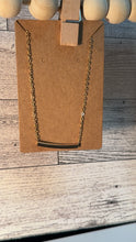 Load image into Gallery viewer, Gold Bar Necklace
