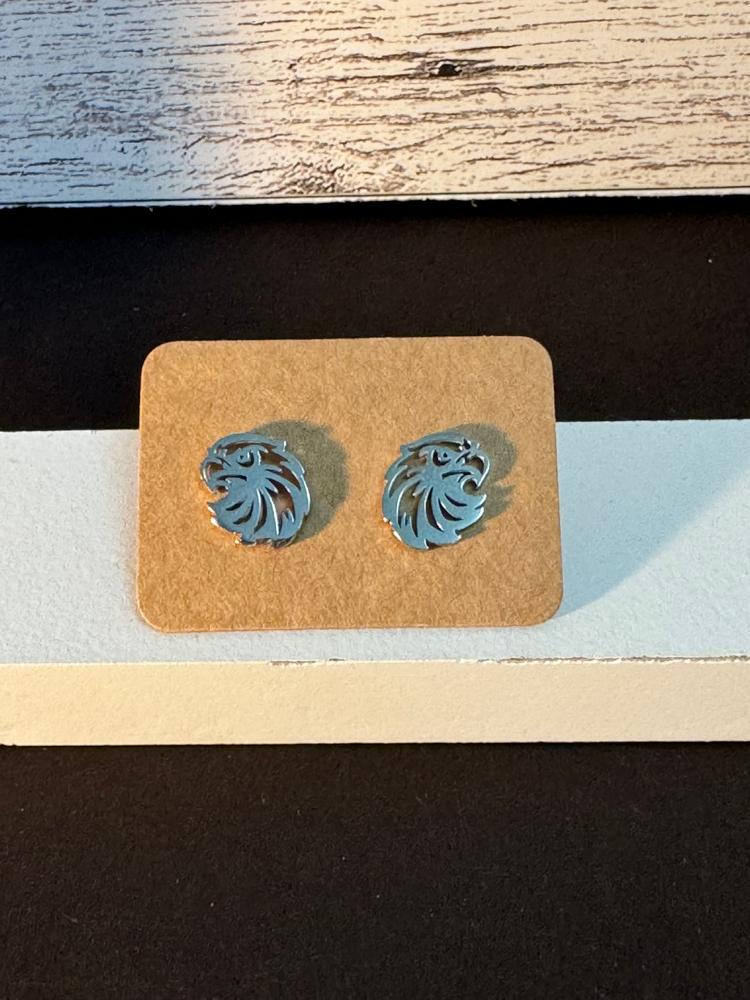 Silver Hawk Earrings