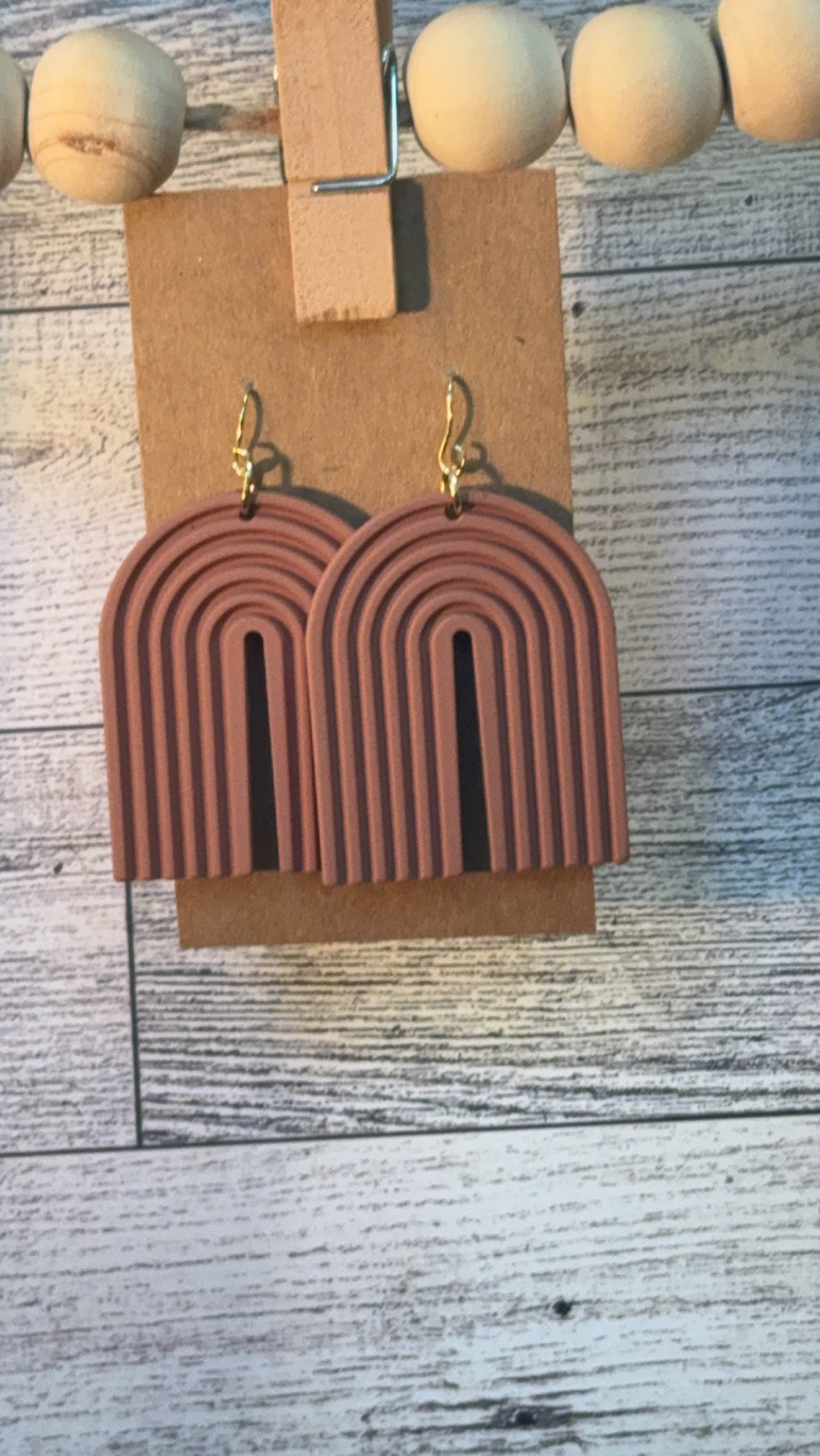 Brick Arch Earrings