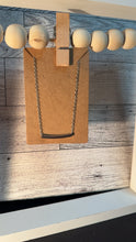 Load image into Gallery viewer, Silver Bar Necklace
