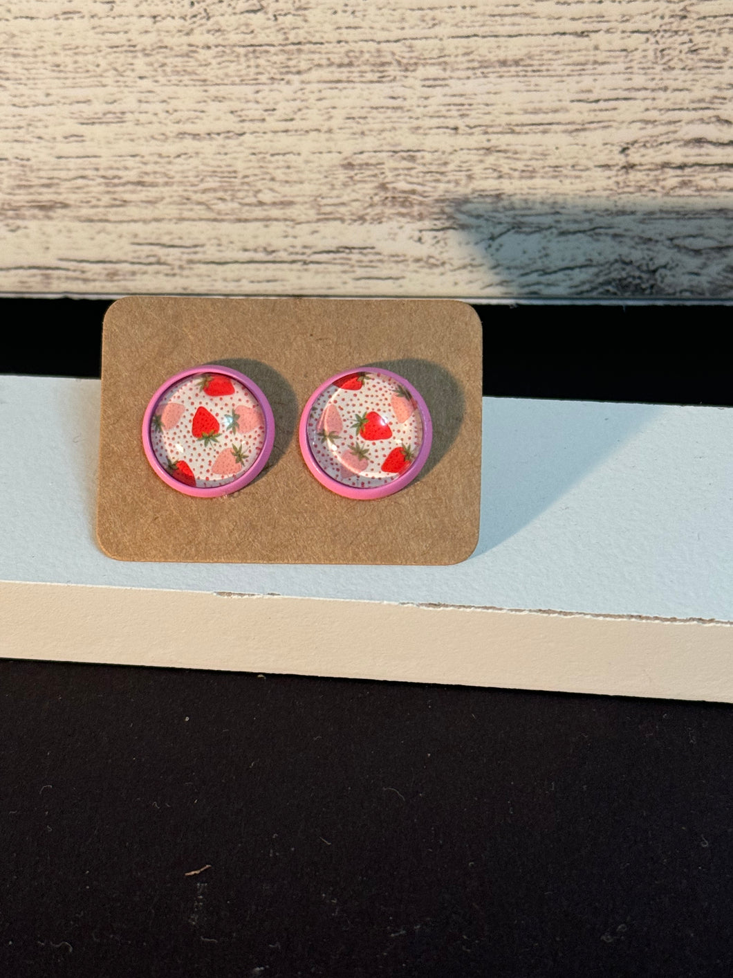 Strawberry Studs