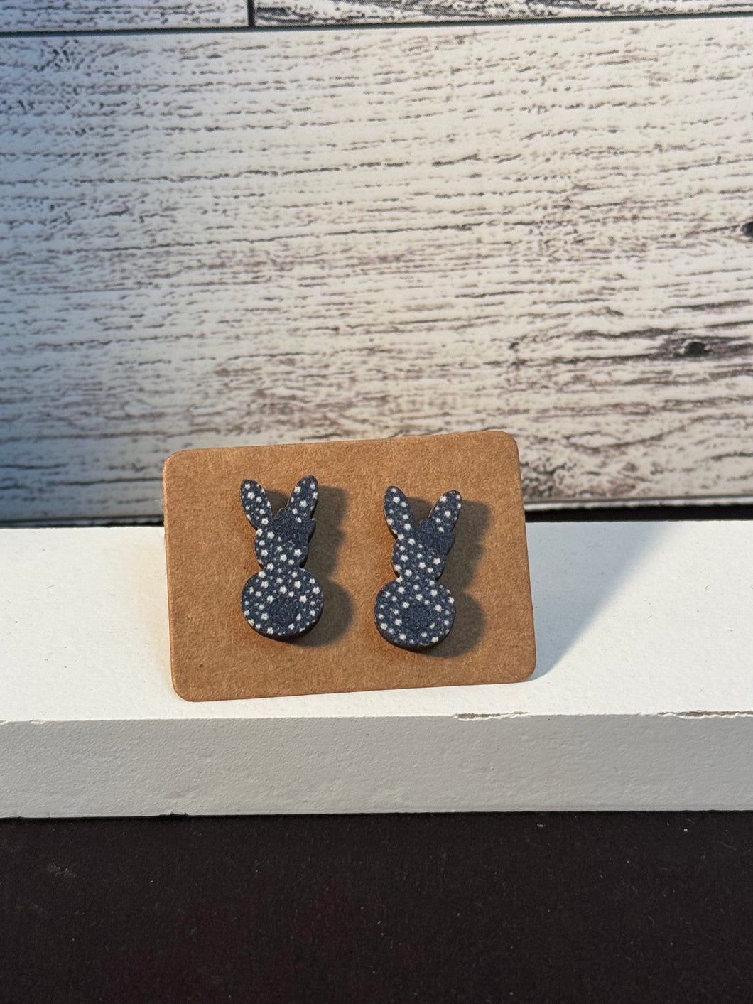Black rabbit studs