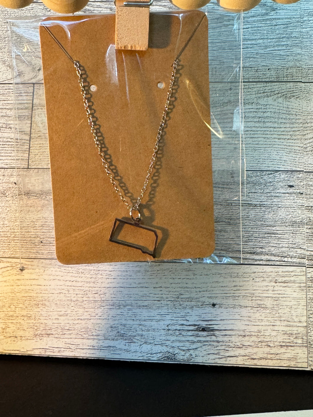 South Dakota Silver Necklace