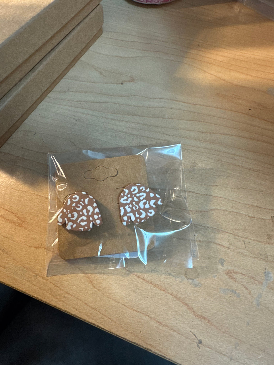 Cheetah Sweater Studs