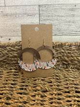 Load image into Gallery viewer, Fall Floral Print Earrings
