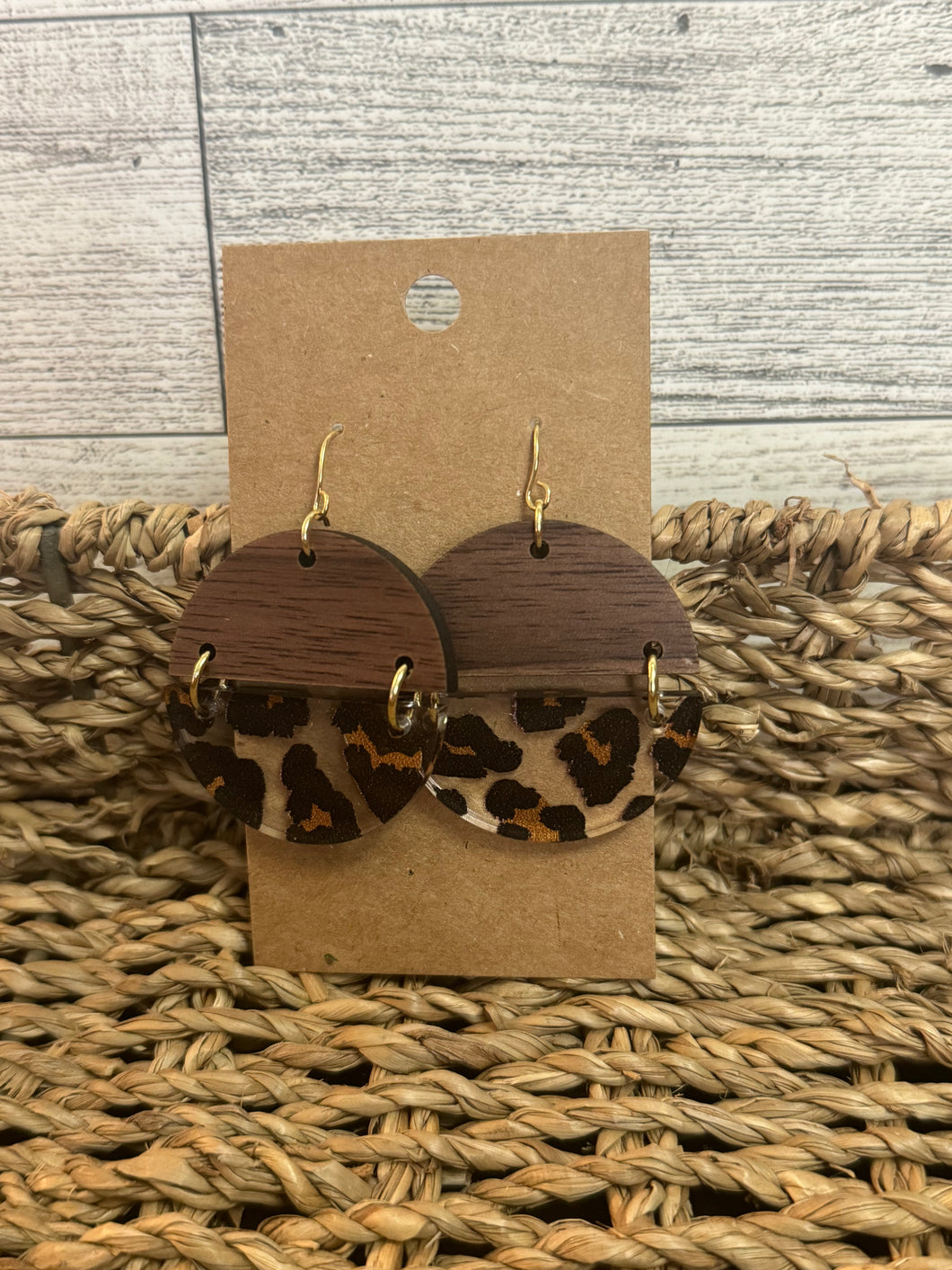 Cheetah Print Earrings