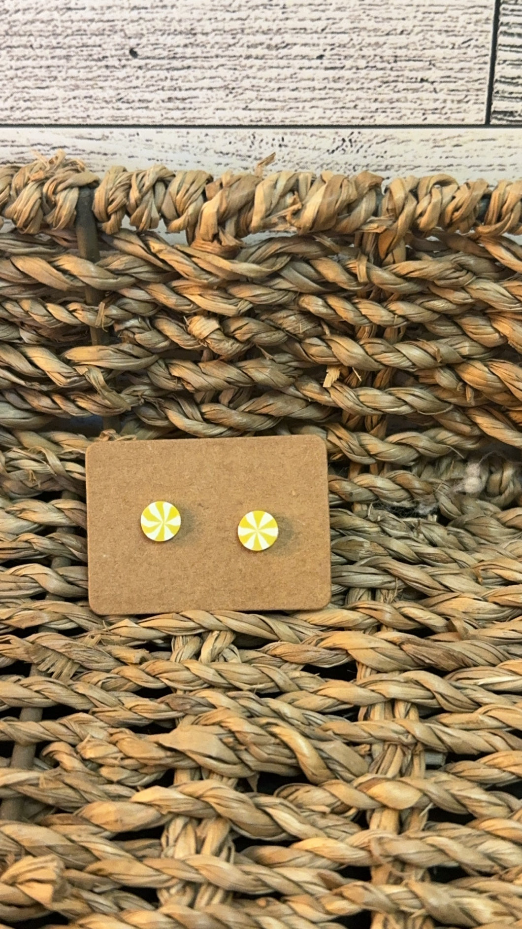 Yellow Peppermint Swirls
