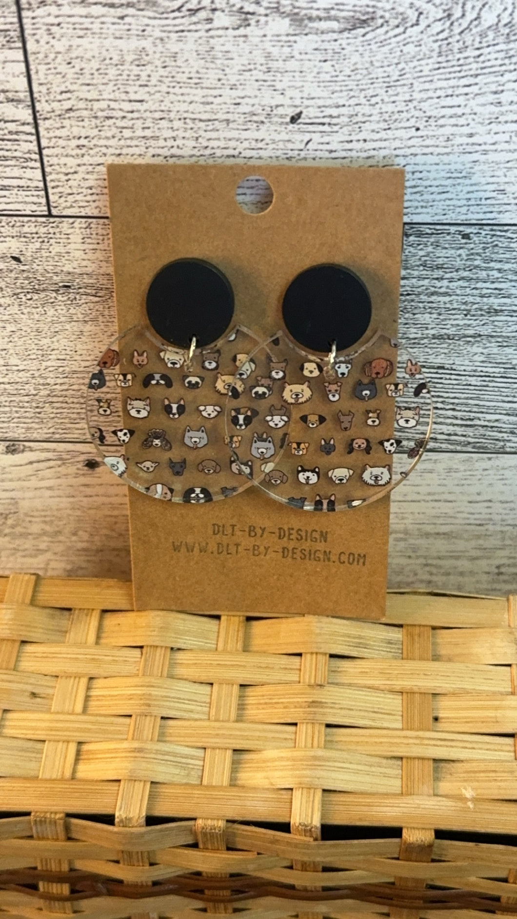 Dog Earrings