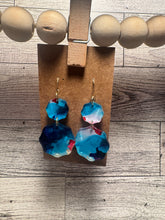 Load image into Gallery viewer, Ink Blot Earrings
