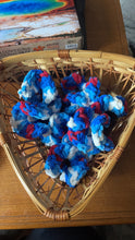 Load image into Gallery viewer, Red, White, and Boom! Scrunchie

