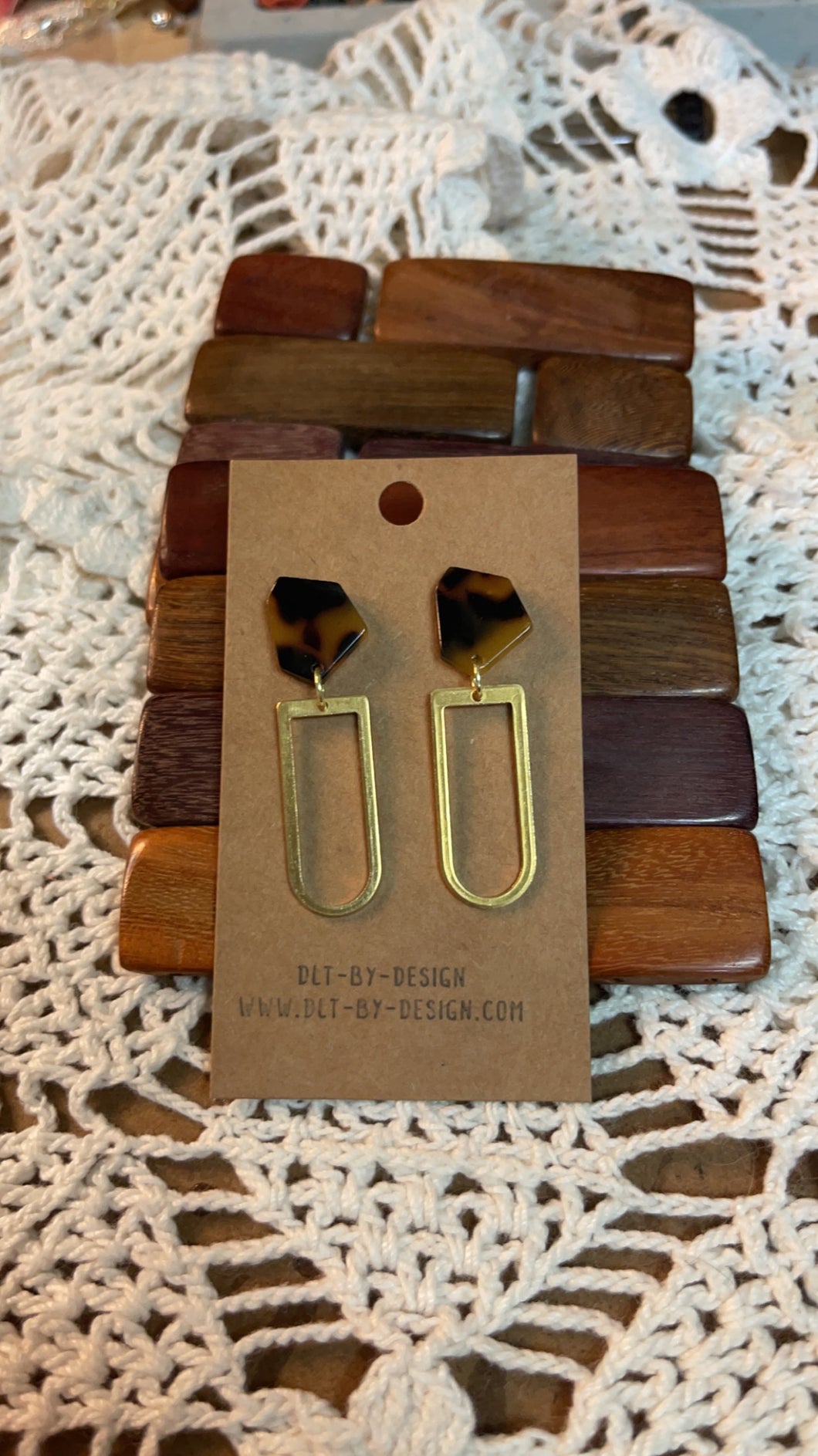 Resin Post Earrings