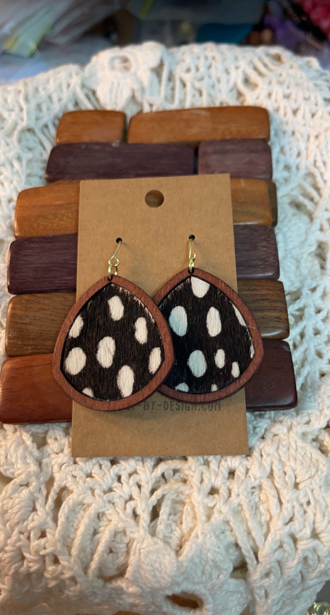 Animal Print Earrings*