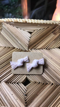 Load image into Gallery viewer, Light Pink Bow Studs
