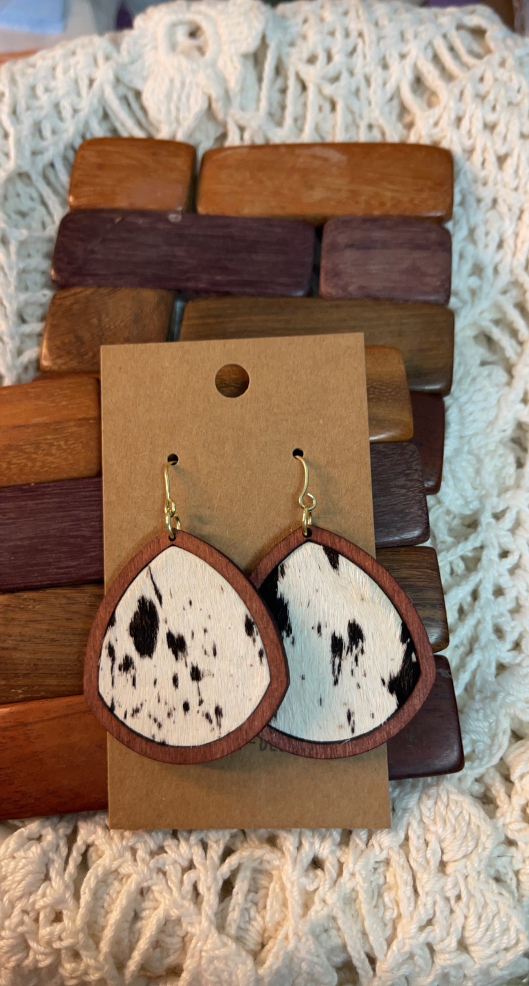 Animal Print Earrings*