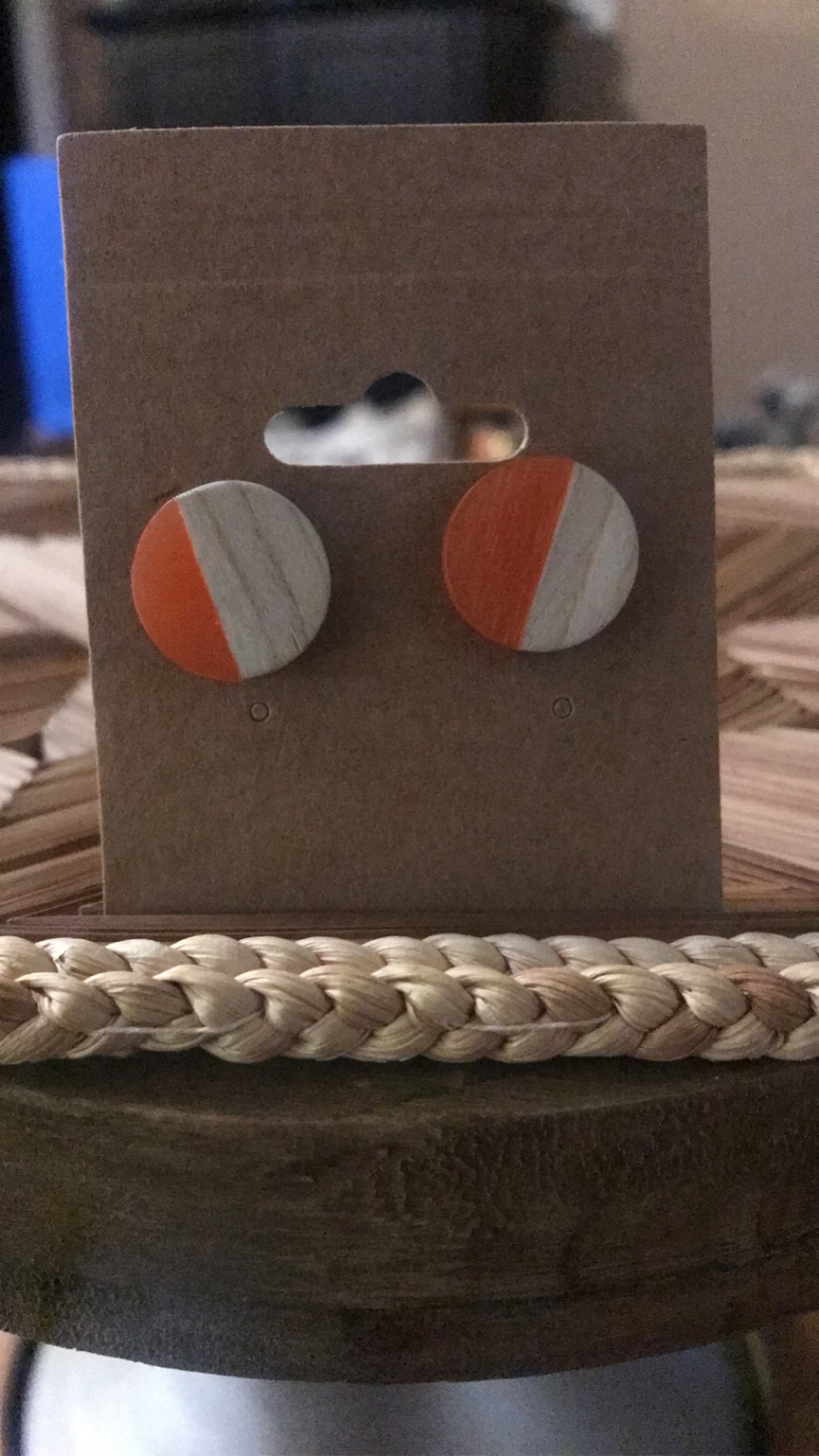 Orange Wood Studs