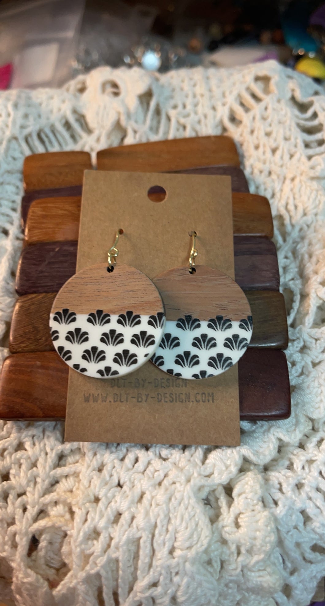 Spades Resin Earrings*