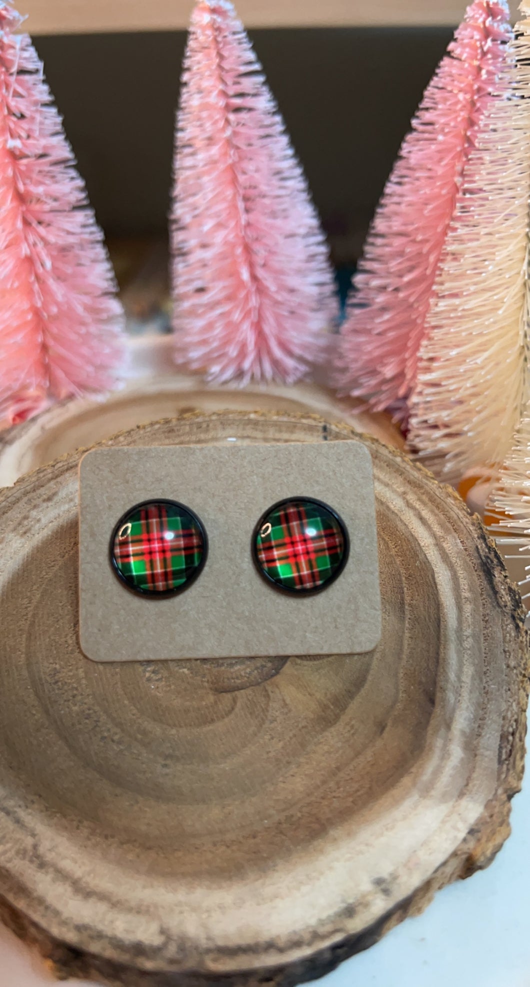 Christmas Flannel Studs*