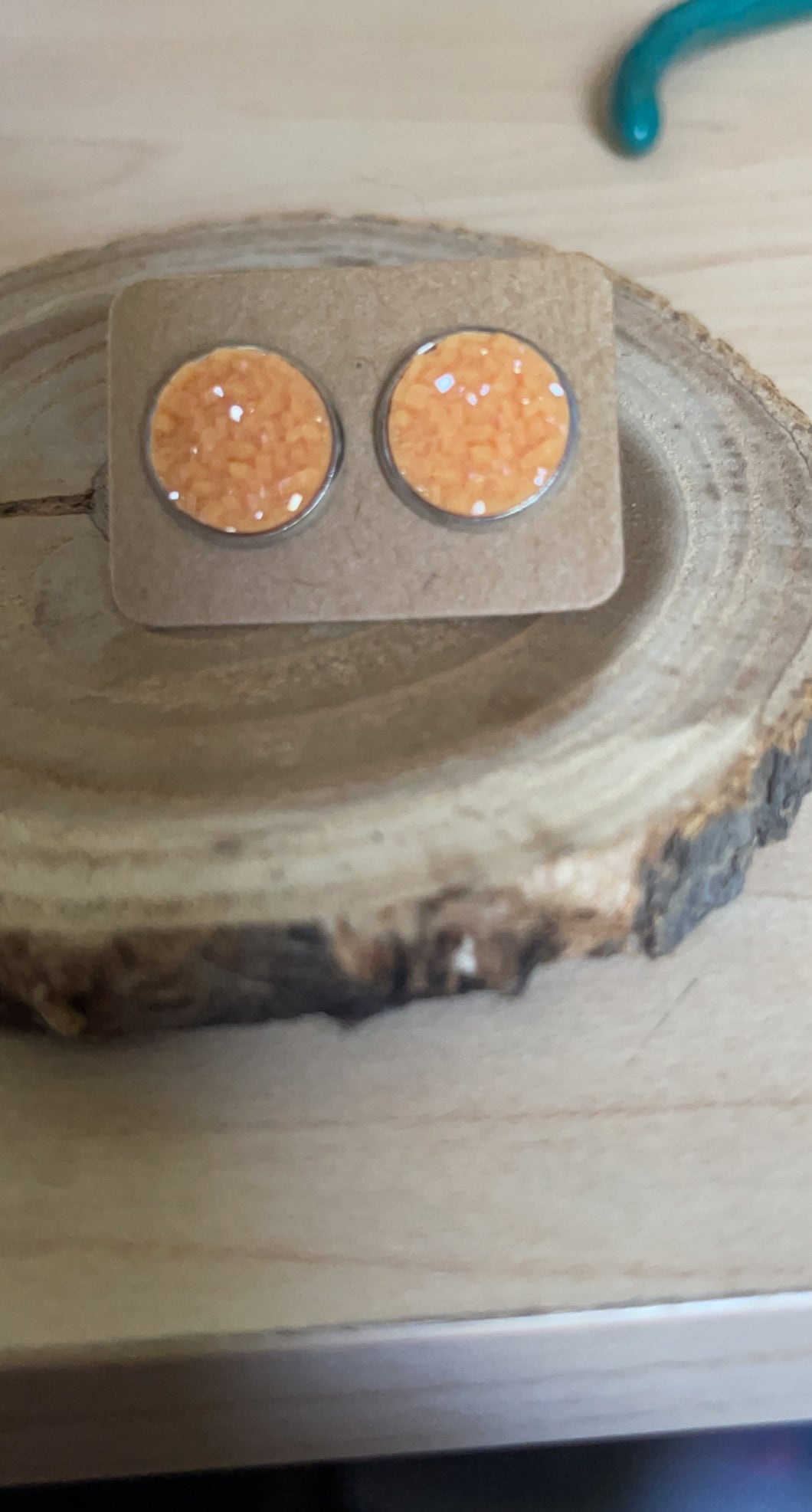 Macaroni Druzy Studs
