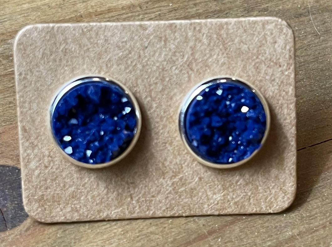 Sailor Druzy Studs
